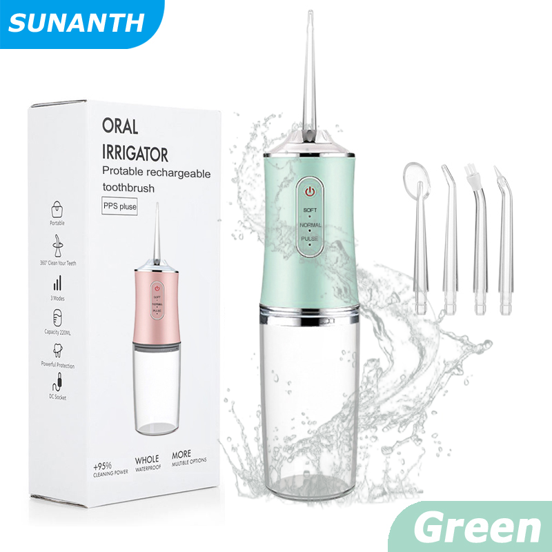 Teeth Whitening Tips - Smart Electric Oral Irrigator Portable Cordless