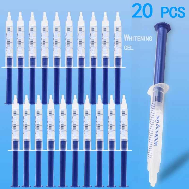 Whitening Mouthwash - 20 pcs Teeth Whitening gels Dental