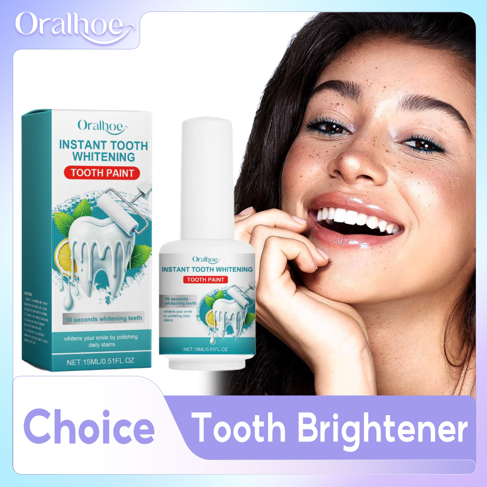 Teeth Whitening Serum - Tooth Whitening Paint Instant Teeth Bleaching