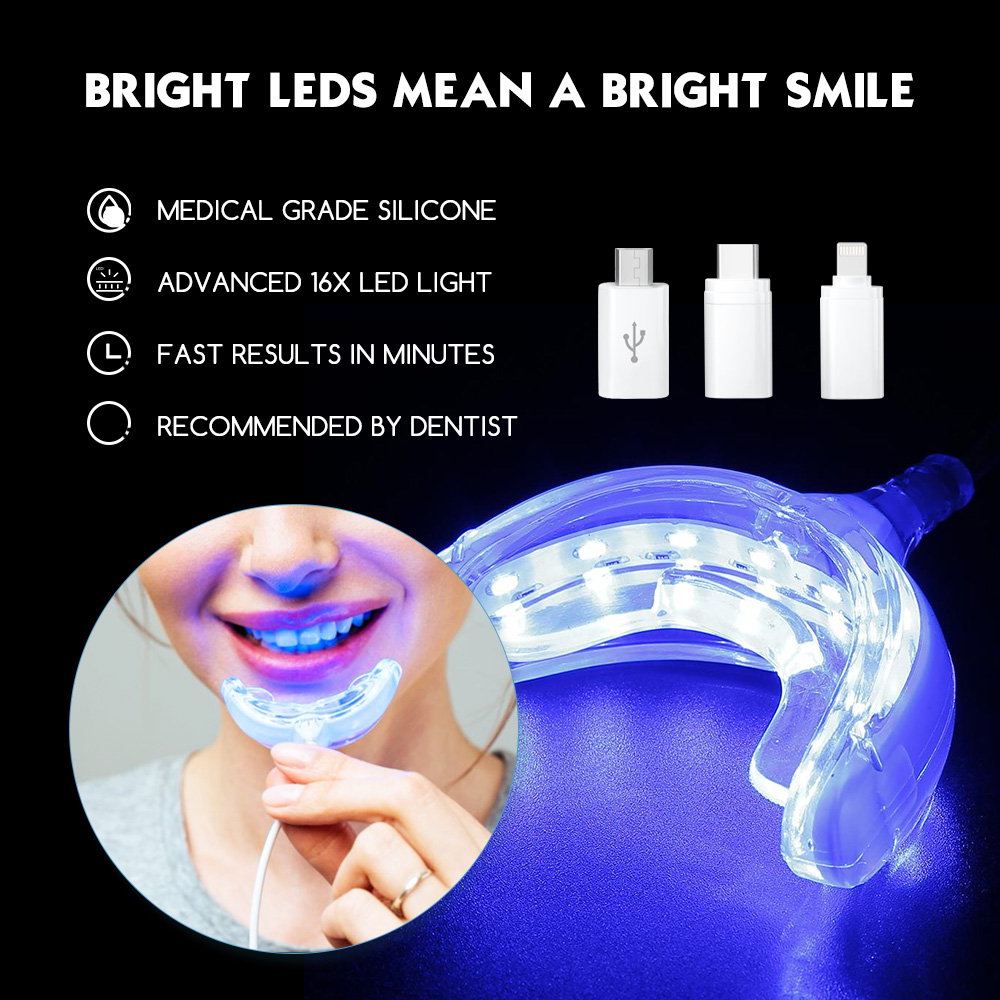 Teeth Whitening Retainer - Luxsmile Smart LED Teeth Whitening Portable