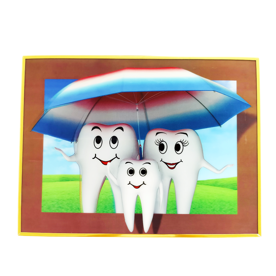 Teeth Whitening For Photos - decorative 3D picture wall photo for