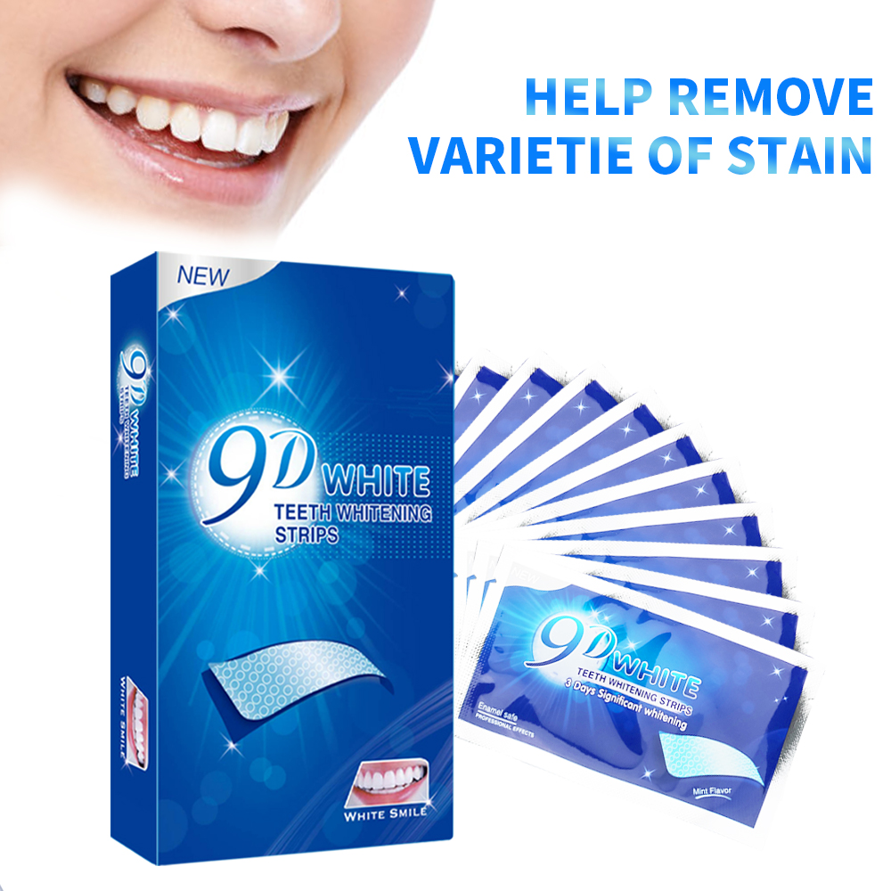 Teeth Whitening Retainer - 9D White Peroxide-Free Teeth Whitening Strip