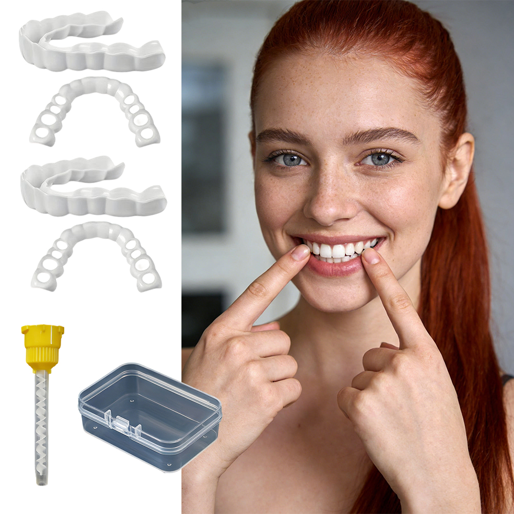 Teeth Whitening For Photos - Sports Event Special Teeth Veneers Reusable
