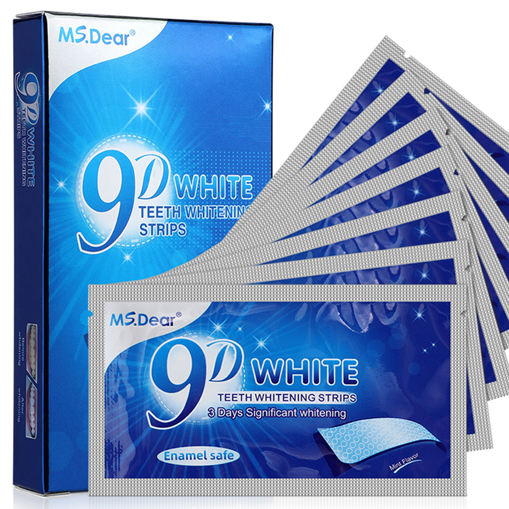 Teeth Whitening Crest - Teeth Whitening Strips Cleansing Oral Hygiene
