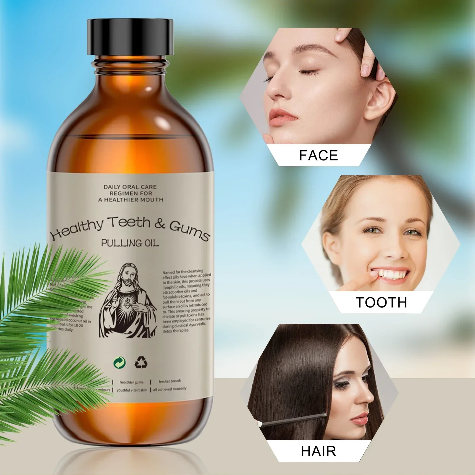 Coconut Pulling Oil Mouthwash  - Whitening Mouthwash incelemesi ve fiyatı