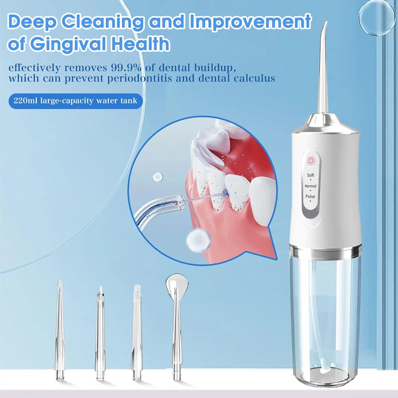 Smart Electric Oral Irrigator  - Teeth Whitening Tips incelemesi ve fiyatı