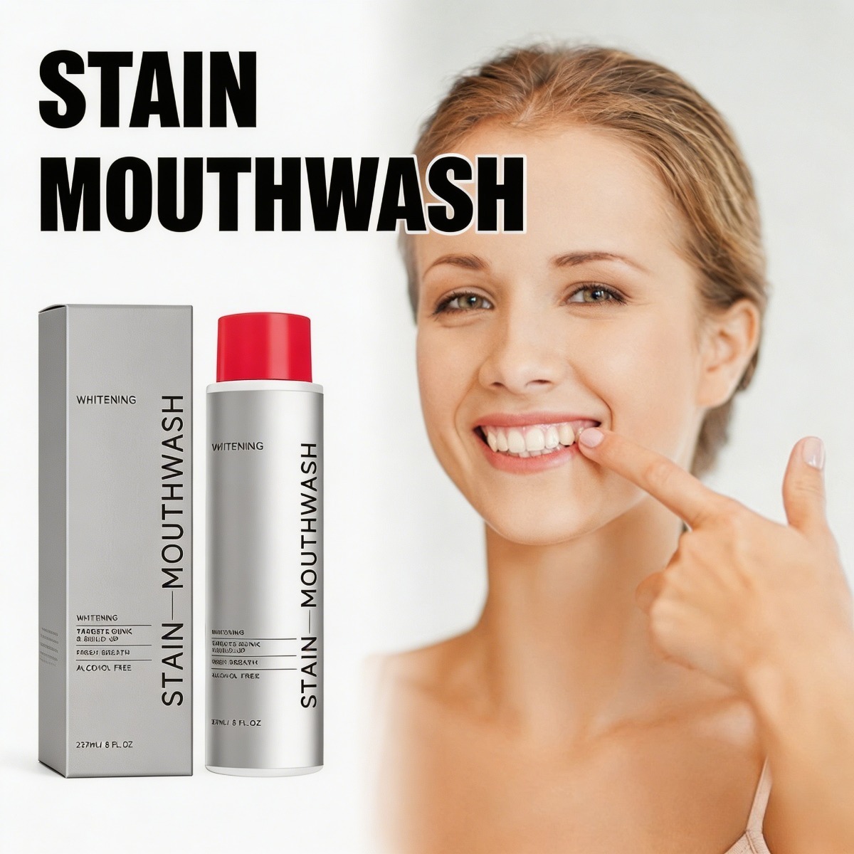 Stain Removal Mouthwash and Wh - Whitening Mouthwash incelemesi ve fiyatı