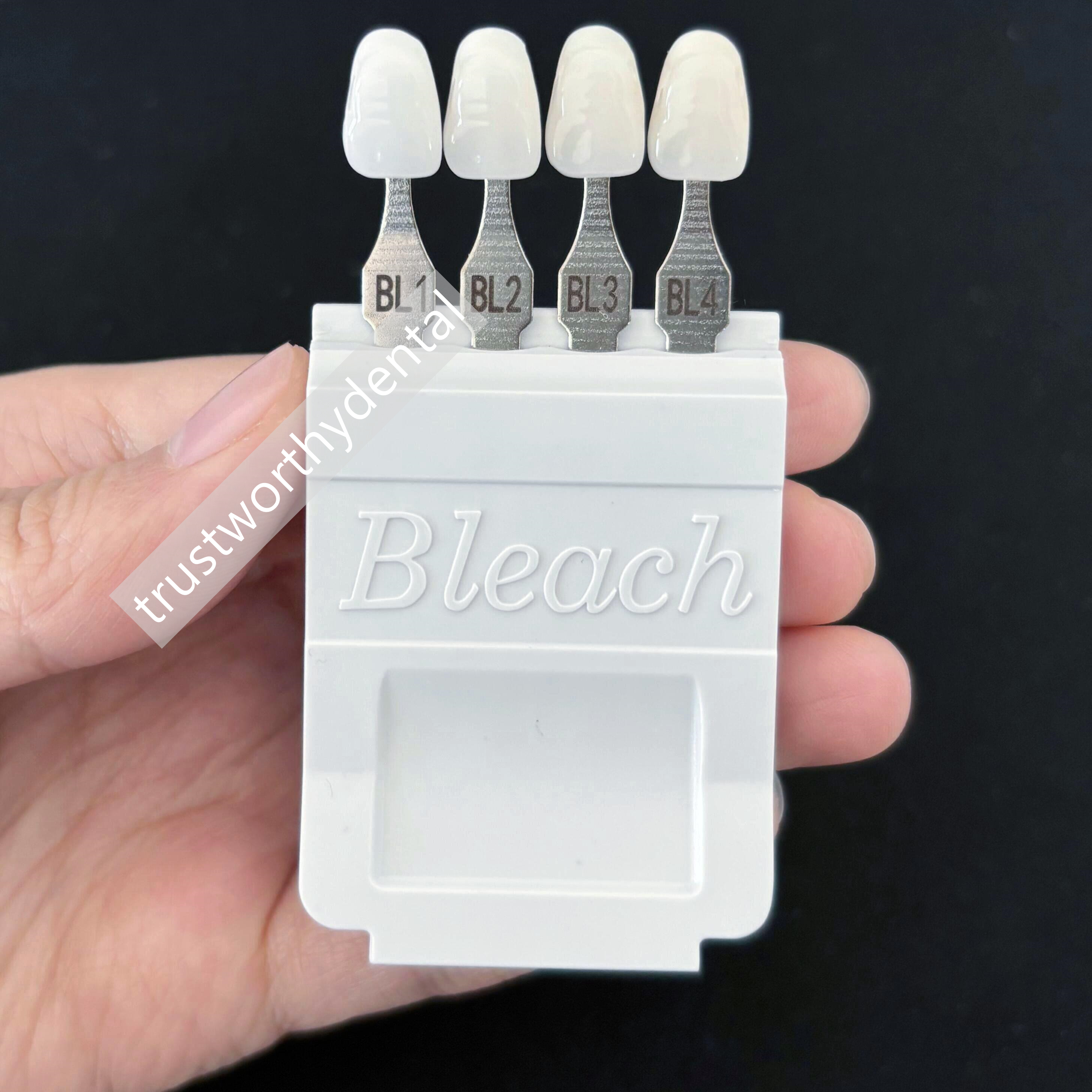 4 Colors Dental Bleached Shade - Teeth Whitening Retainer incelemesi ve fiyatı