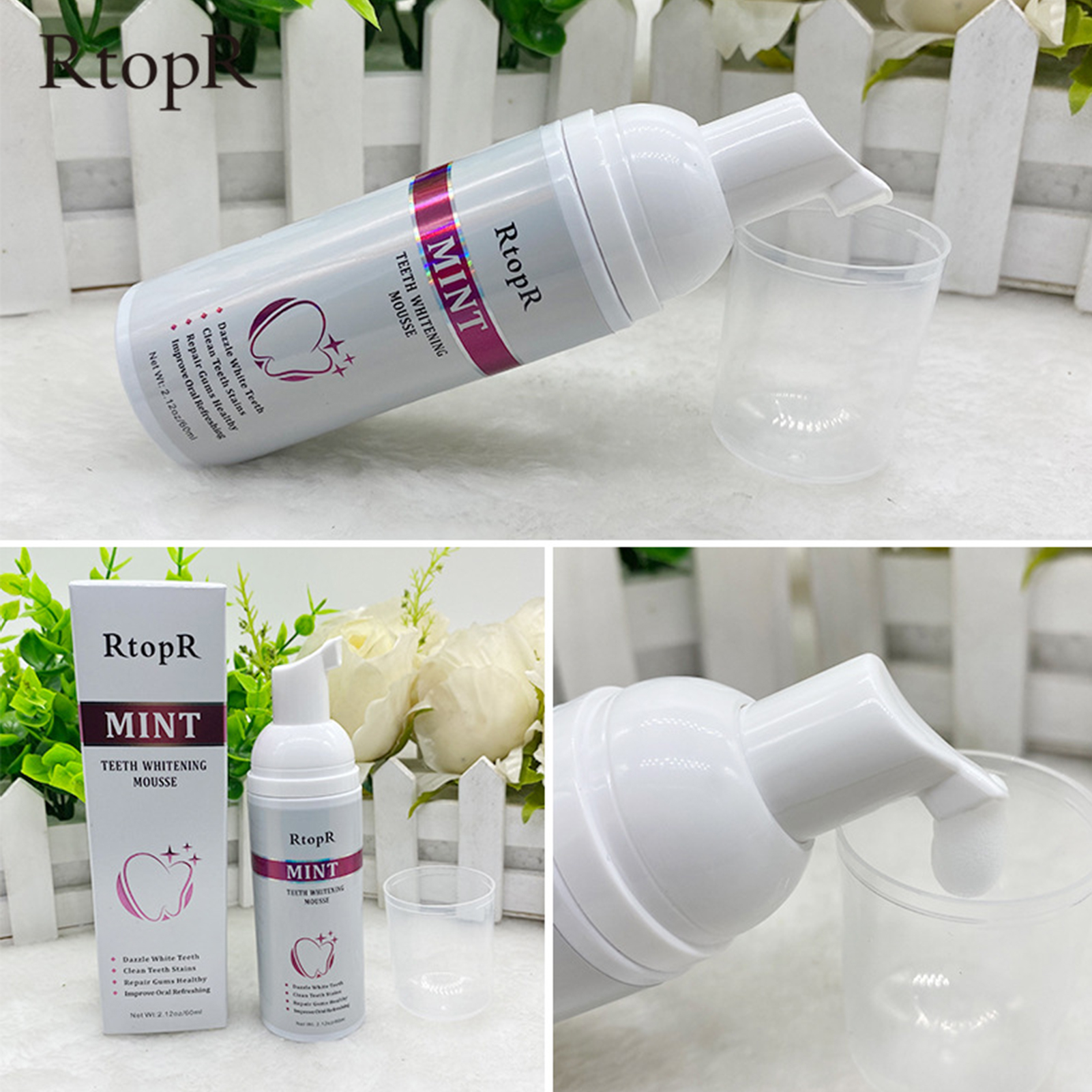 Teeth Whitening Mousse Mint Fo - Teeth Whitening Foam Toothpaste incelemesi ve fiyatı