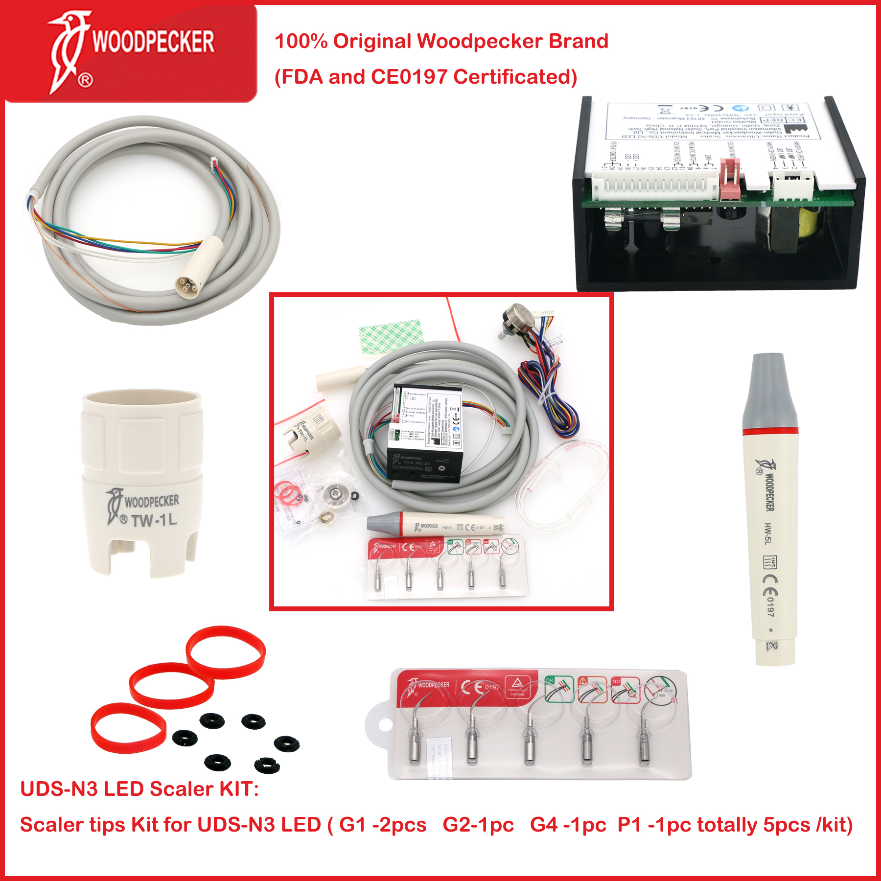Woodpecker Dental UltrasonicSc - Teeth Whitening Tips incelemesi ve fiyatı