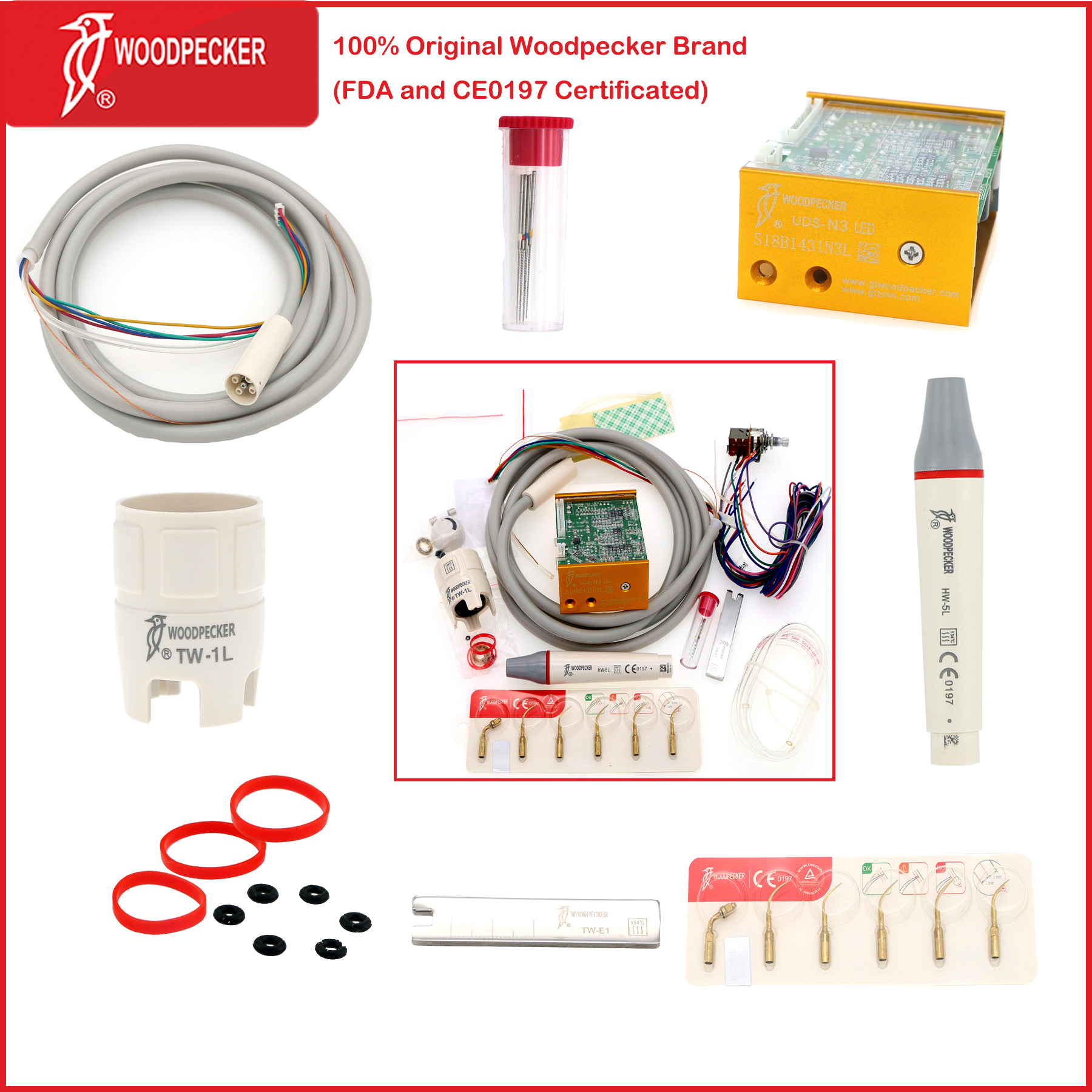 Woodpecker Dental UltrasonicSc - Teeth Whitening Tips incelemesi ve fiyatı