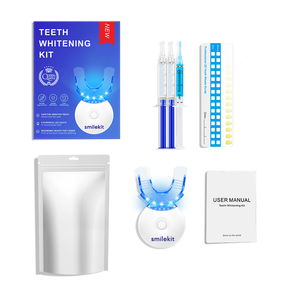 Teeth Whitening Kit - 5X LED L - Whitening Mouthwash incelemesi ve fiyatı