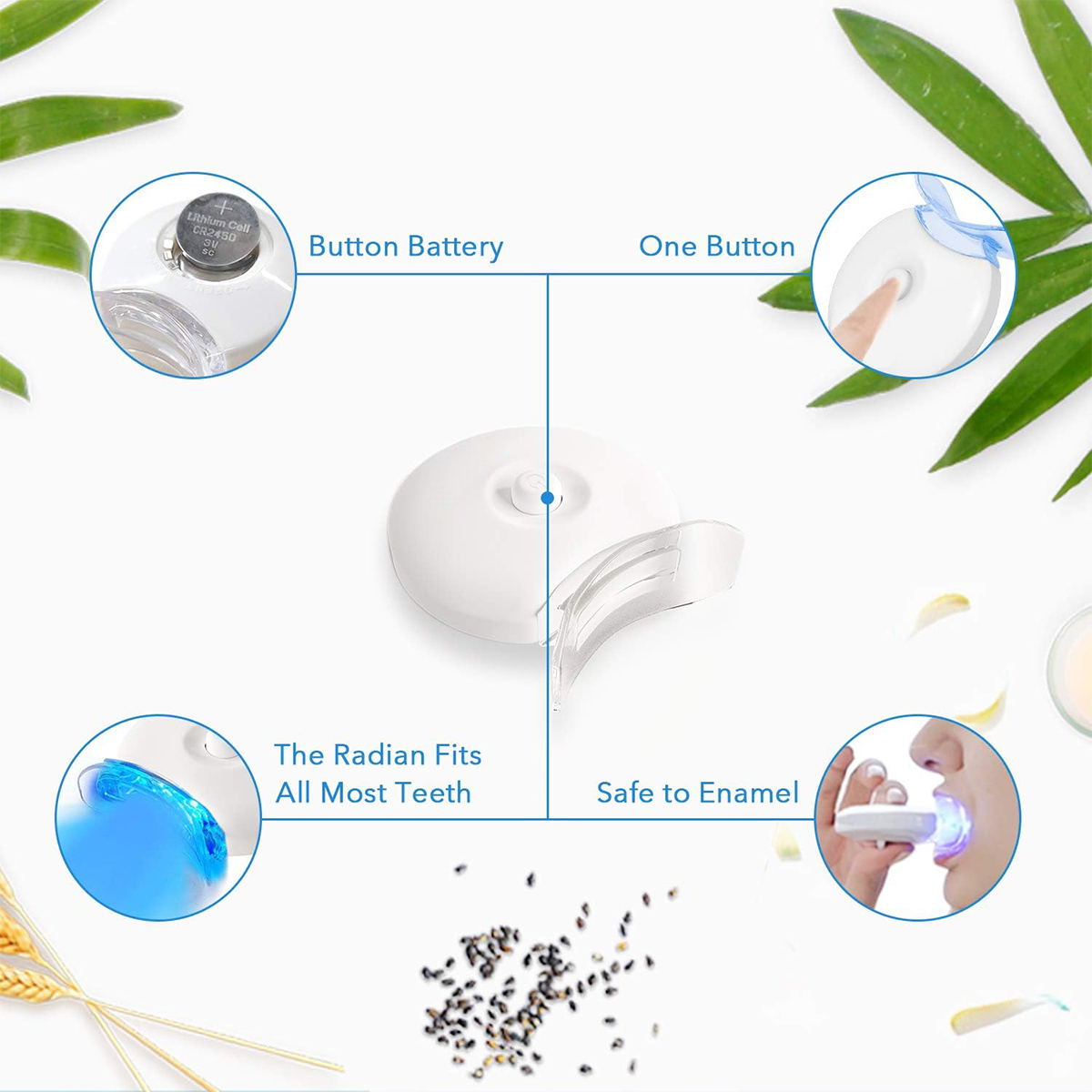 Teeth Whitening Kit - 5X LED L - Whitening Mouthwash incelemesi ve fiyatı