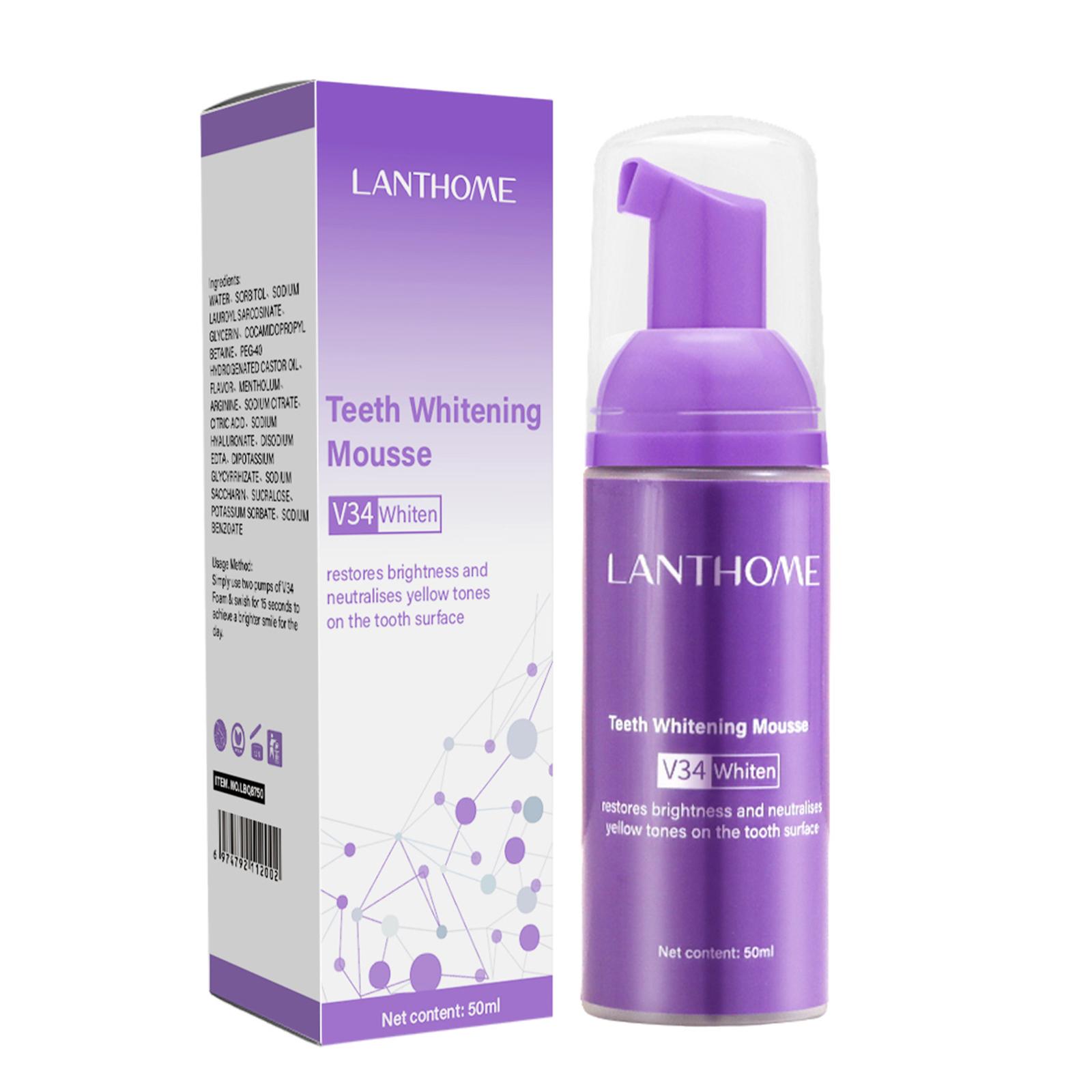 V34 Mousse Teeth Cleaning Toot - Teeth Whitening Crest incelemesi ve fiyatı