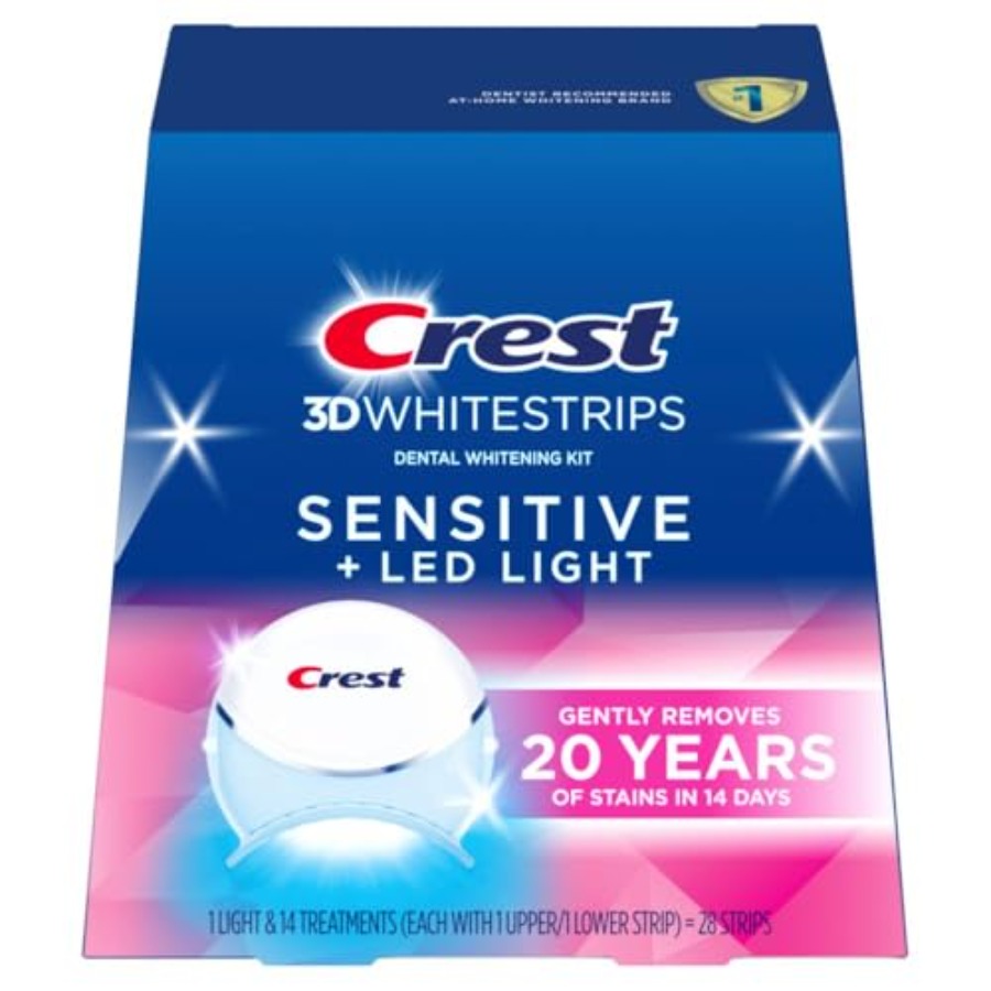 Crest 3D Whitestrips Sensitive - Teeth Whitening Crest incelemesi ve fiyatı