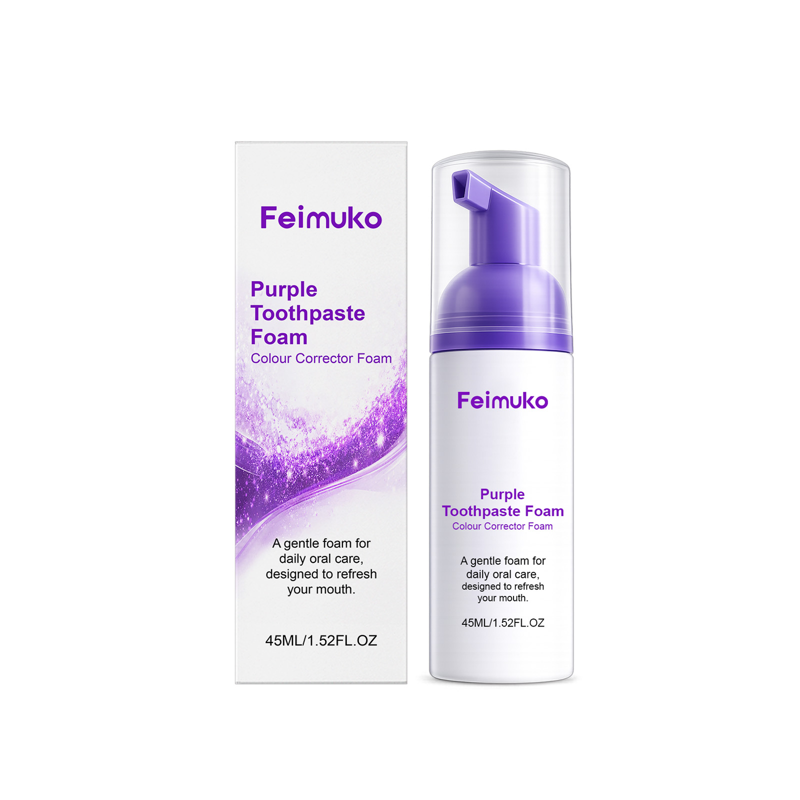 Feimuko Mousse Toothpaste Clea - Teeth Whitening Foam Toothpaste incelemesi ve fiyatı