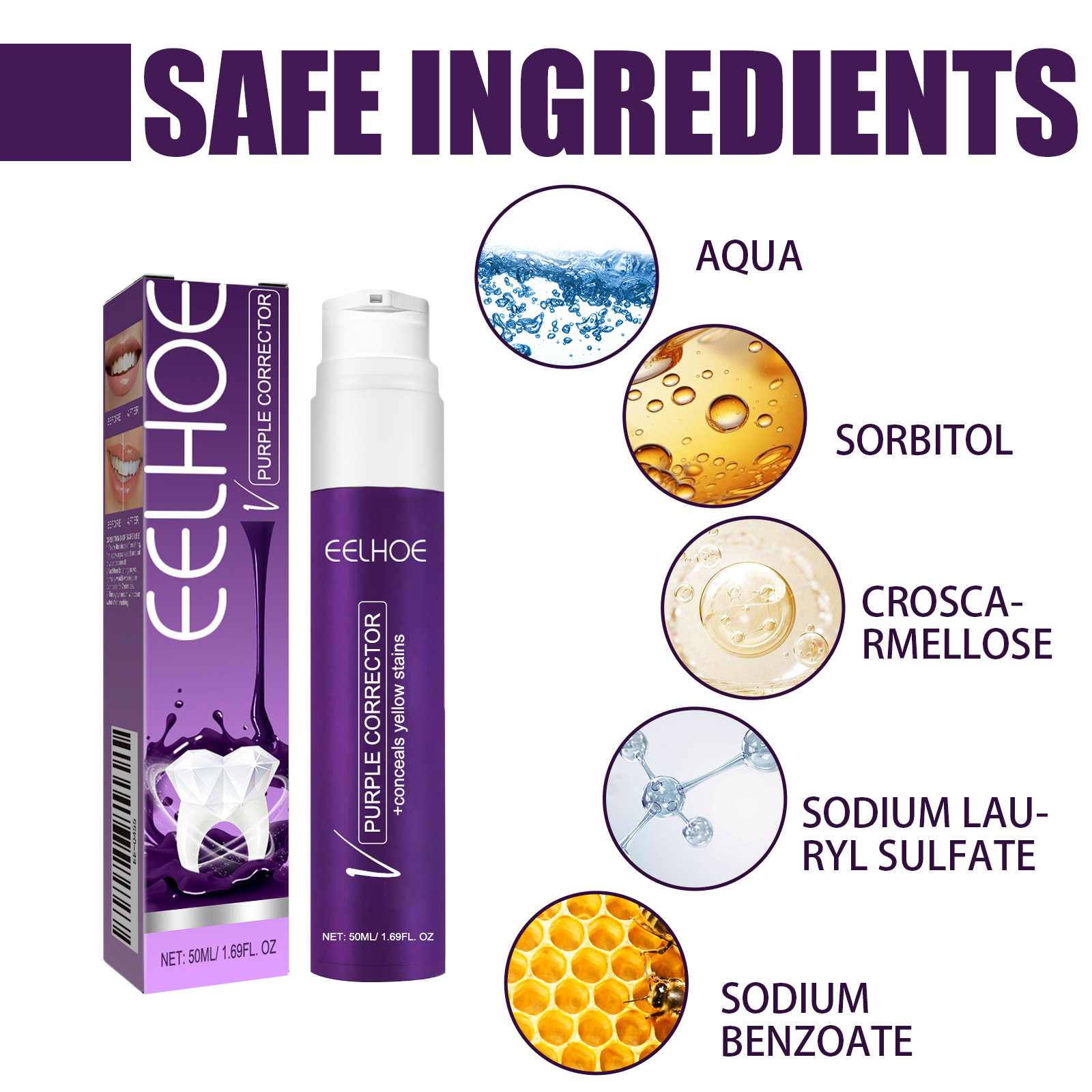 V34 Purple ToothpasteTeeth Whi - Teeth Whitening Crest incelemesi ve fiyatı