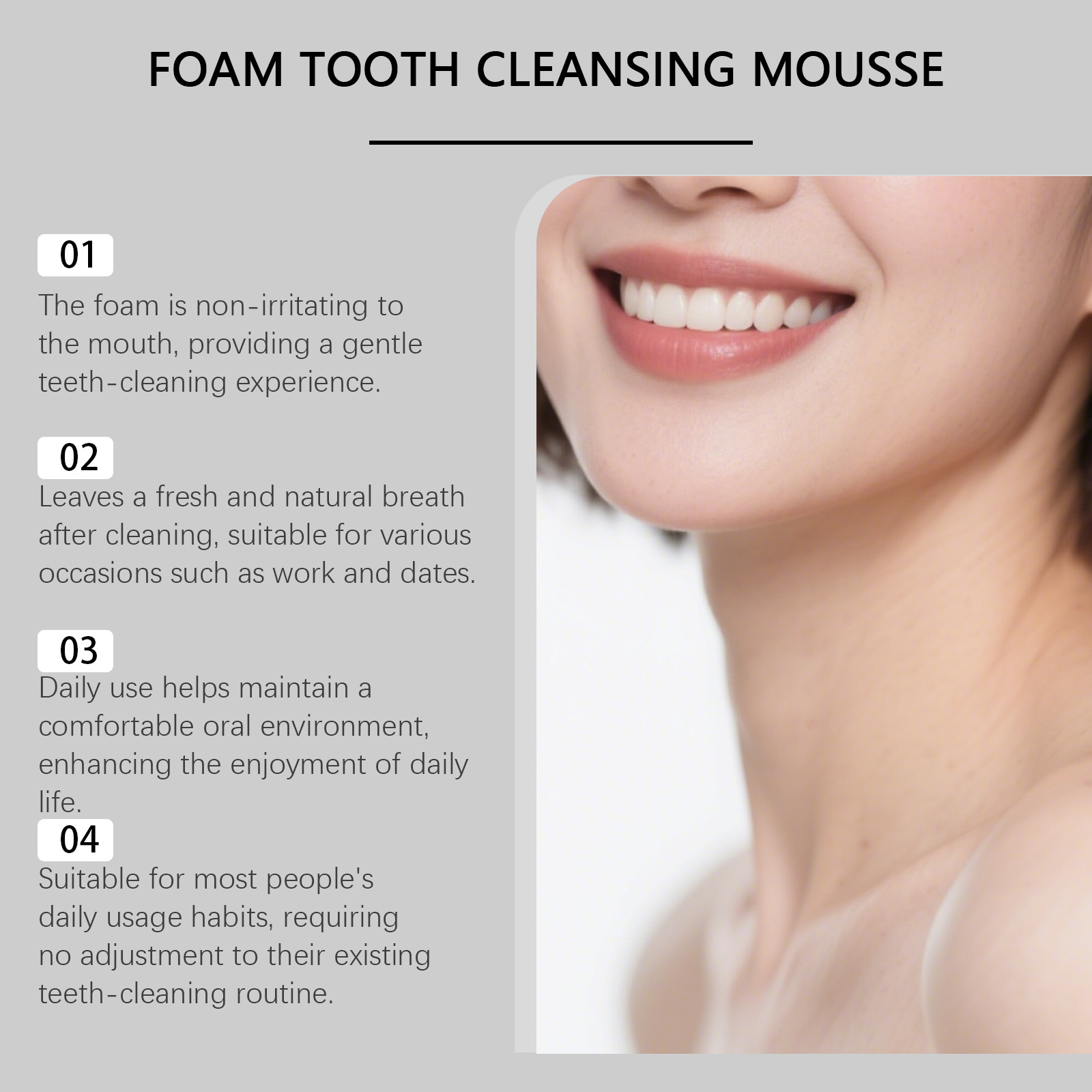 Teeth Cleansing Mousse Toothpa - Teeth Whitening Foam Toothpaste incelemesi ve fiyatı