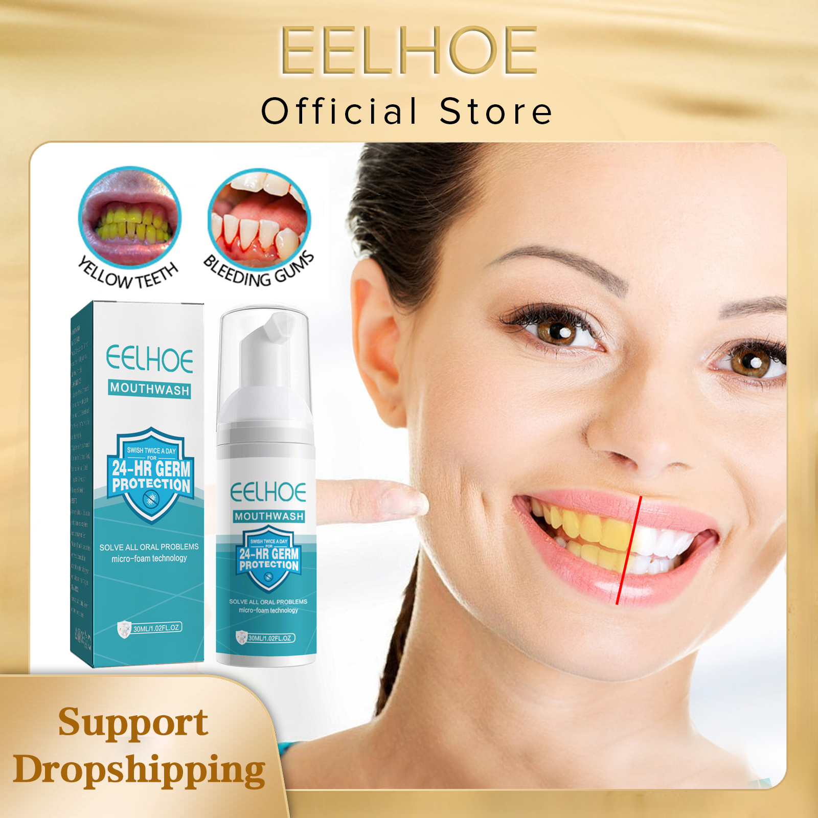 EELHOE Tooth Whitening Cleanin - Teeth Whitening Foam Toothpaste incelemesi ve fiyatı