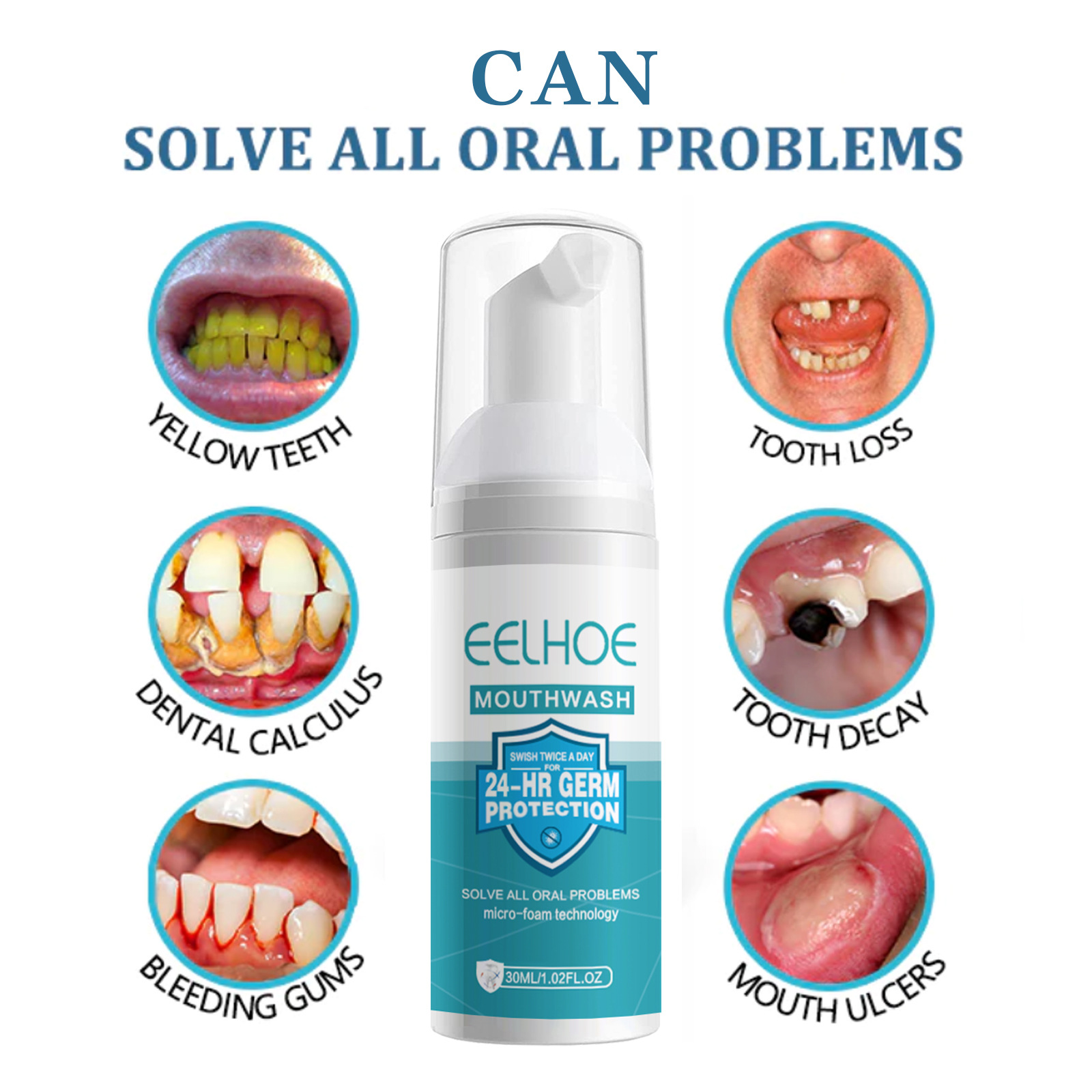 EELHOE Tooth Whitening Cleanin - Teeth Whitening Foam Toothpaste incelemesi ve fiyatı