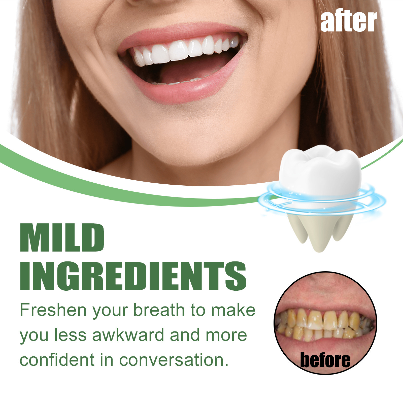 Portable Travel Size Whitening - Teeth Whitening Foam Toothpaste incelemesi ve fiyatı