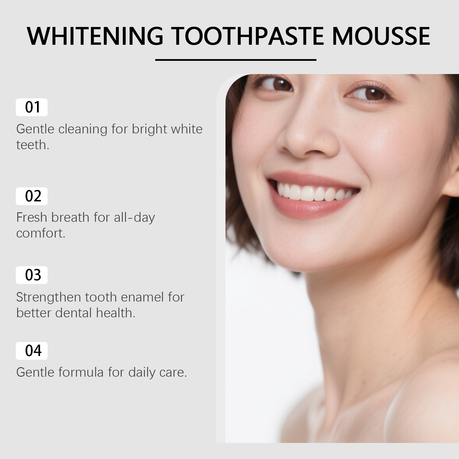 Hydroxyapatite Bright Whitenin - Teeth Whitening Foam Toothpaste incelemesi ve fiyatı