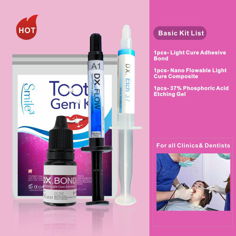 HOT Tooth Gem Kit Teeth Decora - Whitening Mouthwash incelemesi ve fiyatı