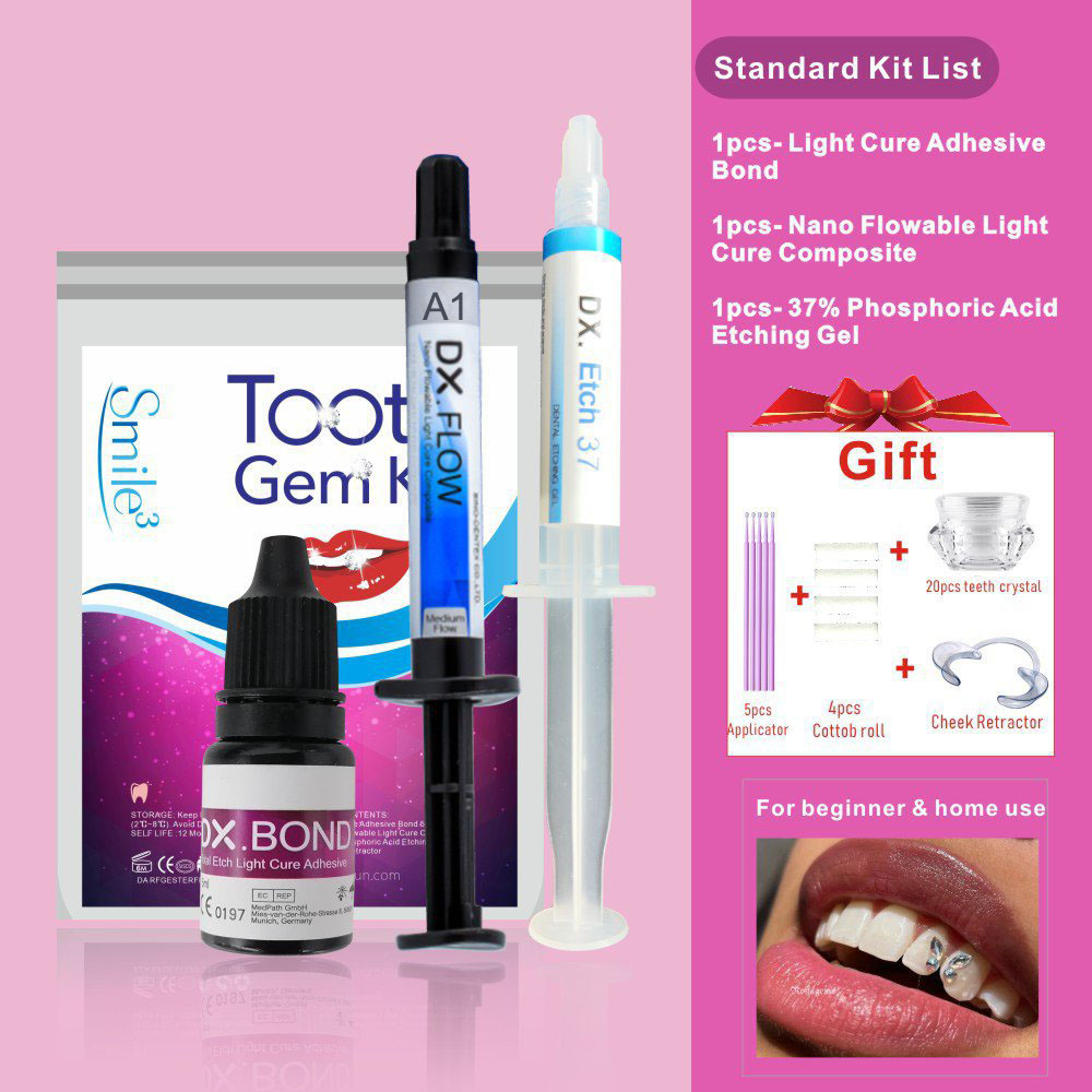 HOT Tooth Gem Kit Teeth Decora - Whitening Mouthwash incelemesi ve fiyatı