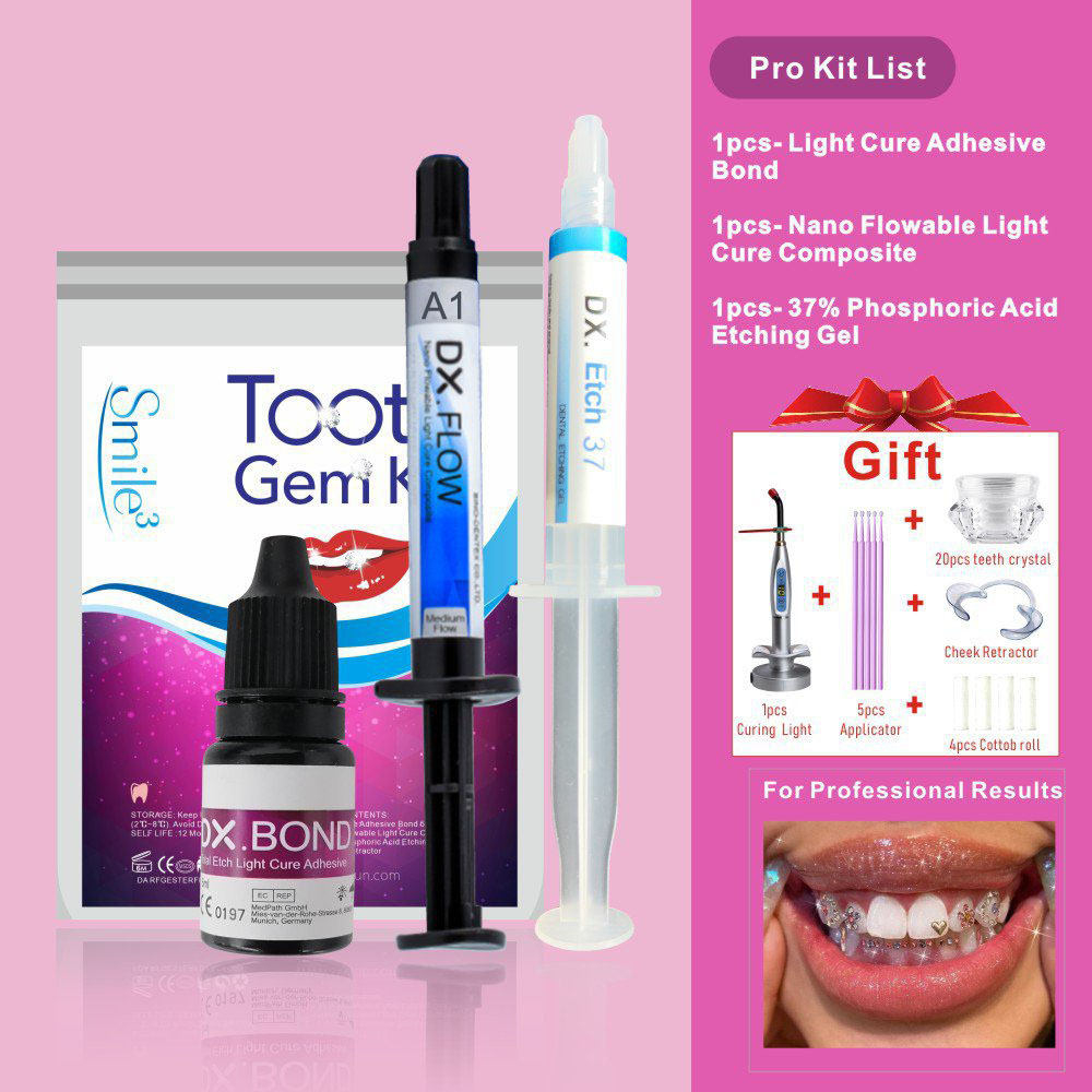 HOT Tooth Gem Kit Teeth Decora - Whitening Mouthwash incelemesi ve fiyatı