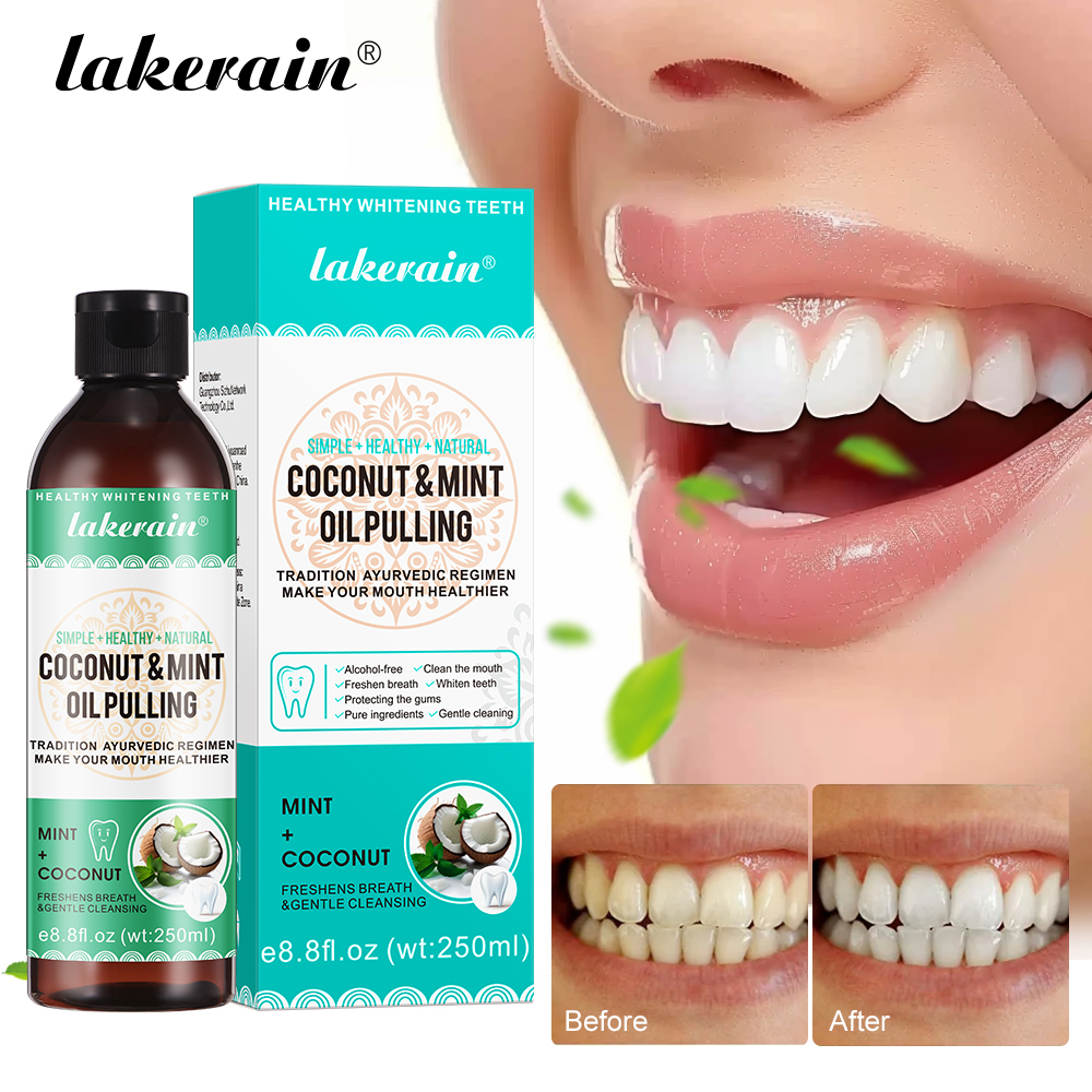 Coconut Mint Pulling Oil Mouth - Whitening Mouthwash incelemesi ve fiyatı