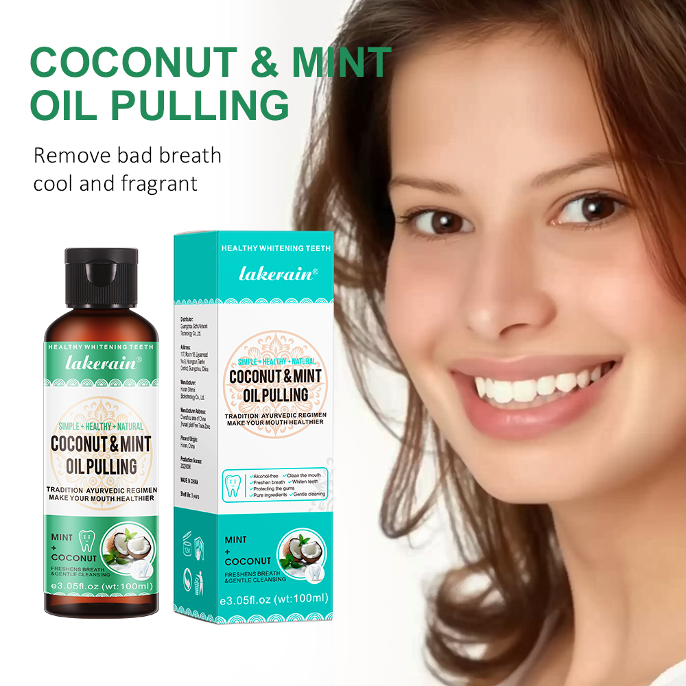 Coconut Mint Pulling Oil Mouth - Whitening Mouthwash incelemesi ve fiyatı