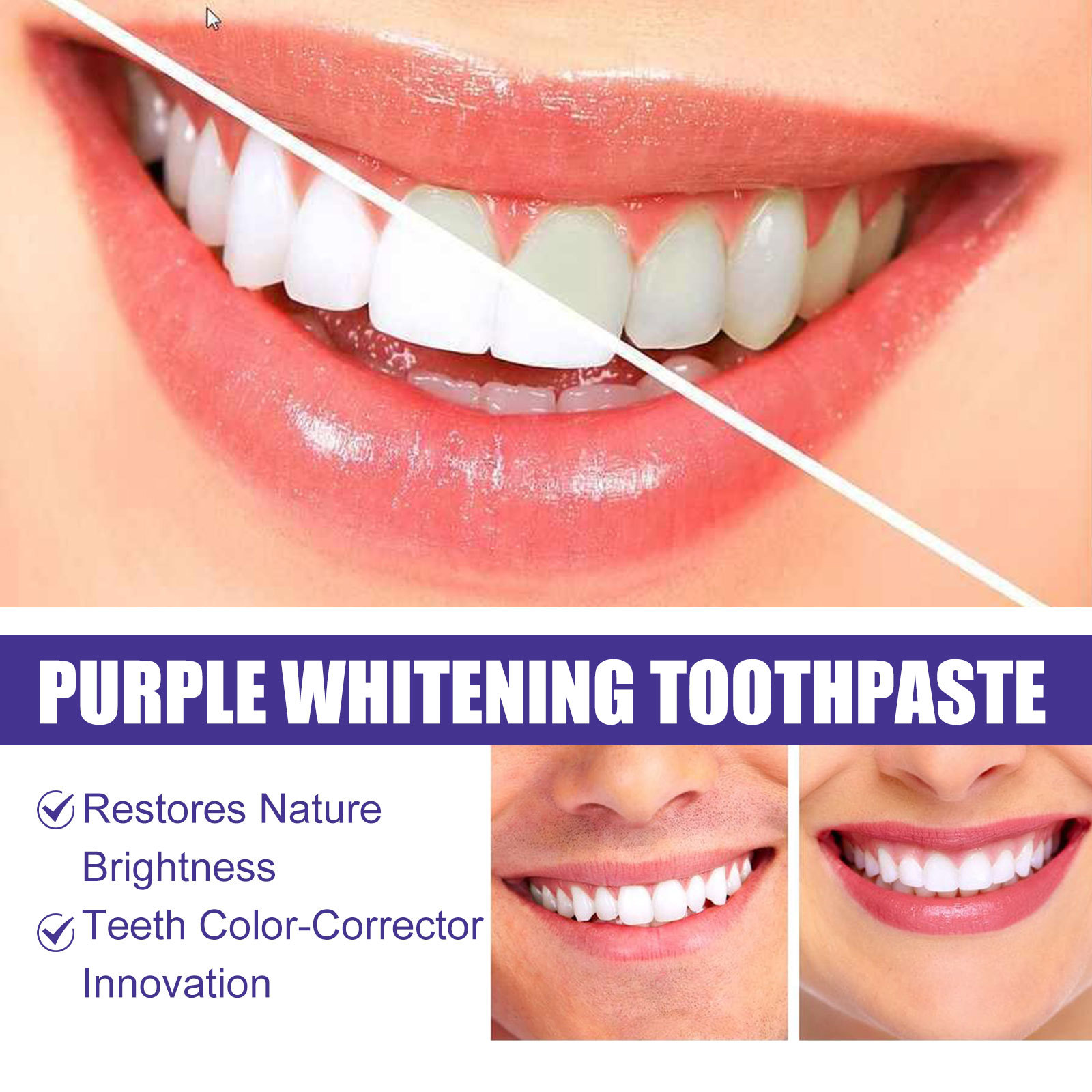 Purple Toothpaste Teeth Whiten - Teeth Whitening Crest incelemesi ve fiyatı