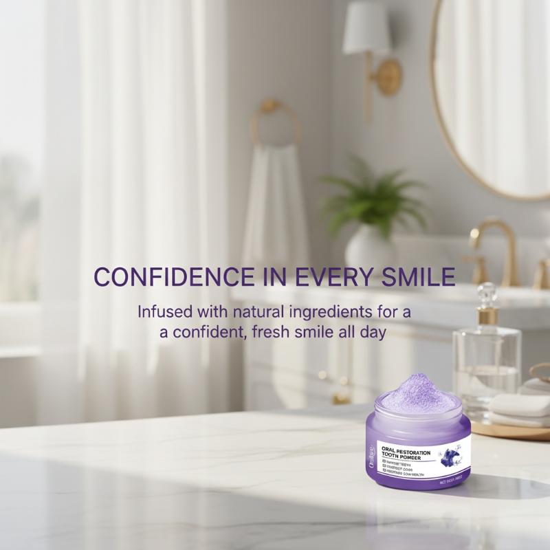 Advanced Purple Tooth Powder W - Whitening Teeth Using Baking Soda incelemesi ve fiyatı