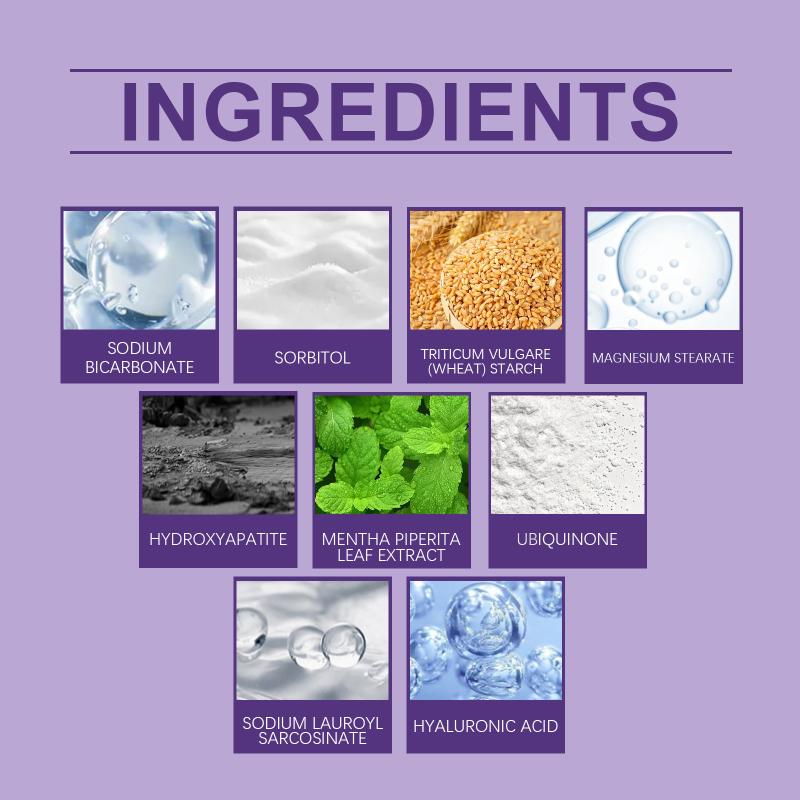 Advanced Purple Tooth Powder W - Whitening Teeth Using Baking Soda incelemesi ve fiyatı