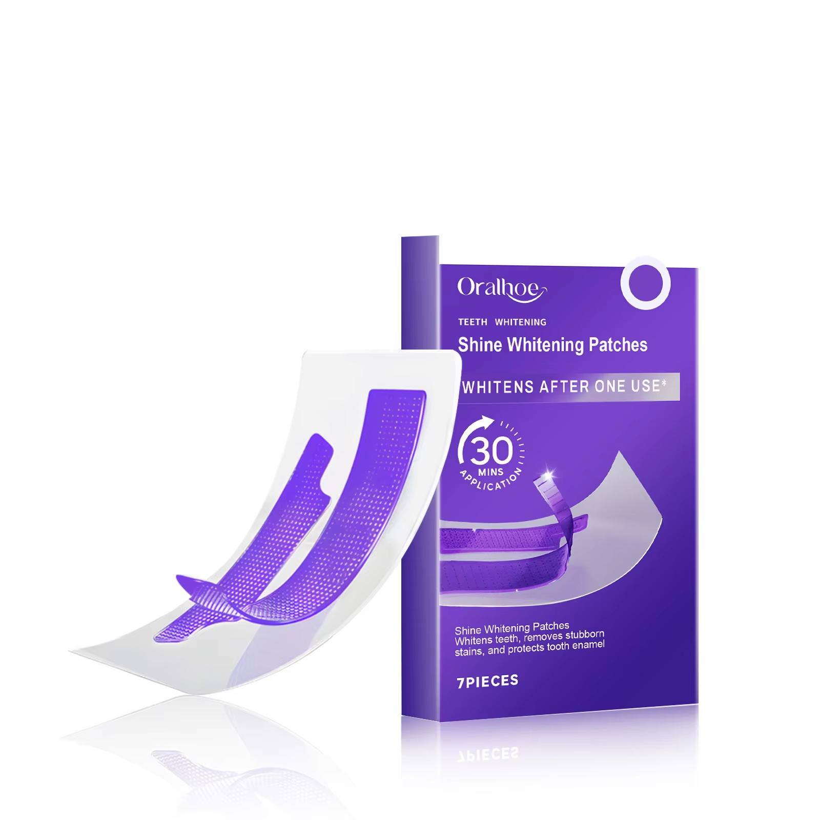 Purple Teeth Whitening Strips  - Teeth Whitening Retainer incelemesi ve fiyatı