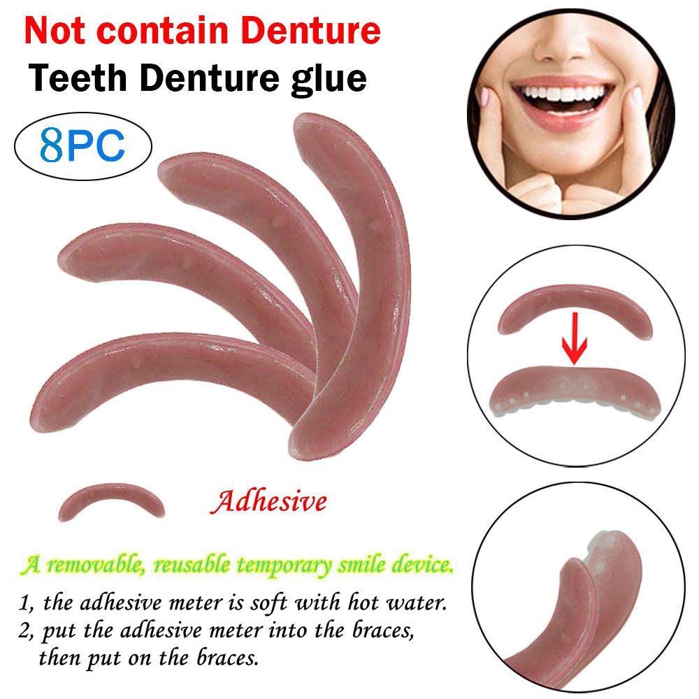 4/8 Pcs Whitening Braces Adhes - Teeth Whitening Retainer incelemesi ve fiyatı