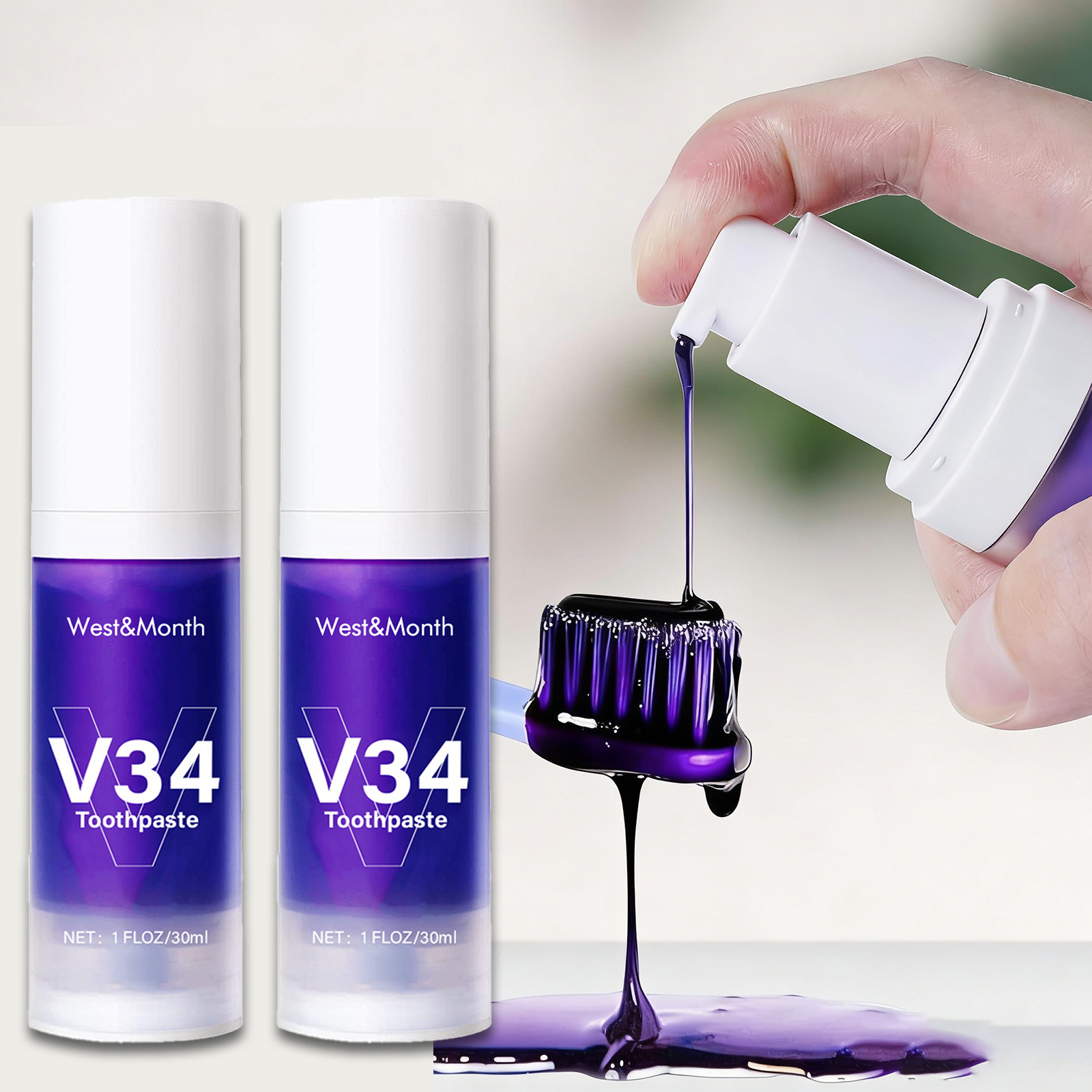 V34 Teeth Whitening Toothpaste - Teeth Whitening Crest incelemesi ve fiyatı
