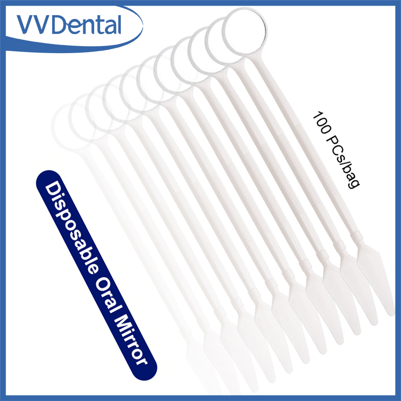 100Pcs Plastic Dental Oral Mir - Teeth Whitening For Photos incelemesi ve fiyatı