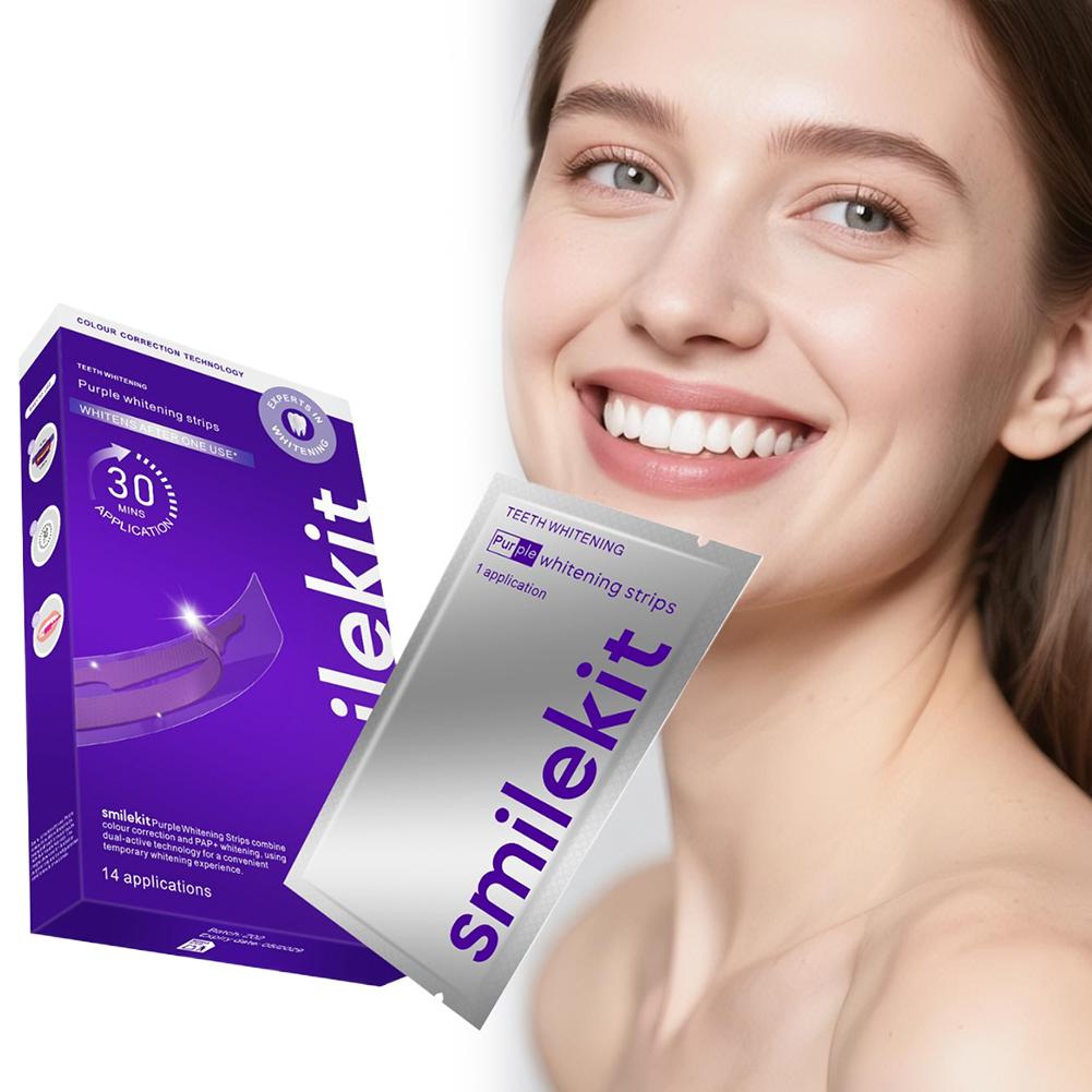 42Pairs Purple Teeth Whitening - Teeth Whitening Crest incelemesi ve fiyatı