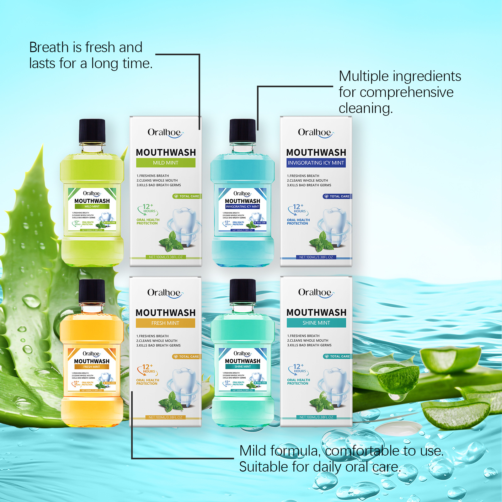 Fresh Breath Mouthwash Remove  - Whitening Mouthwash incelemesi ve fiyatı