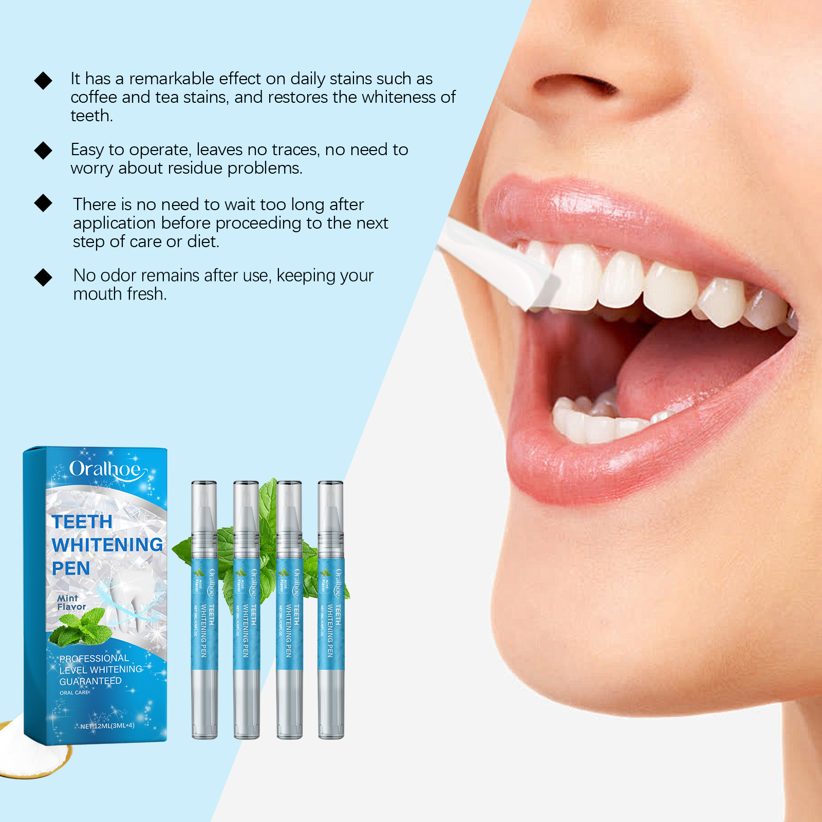 Oralhoe 12ml Teeth Whitening P - Teeth Whitening Serum incelemesi ve fiyatı