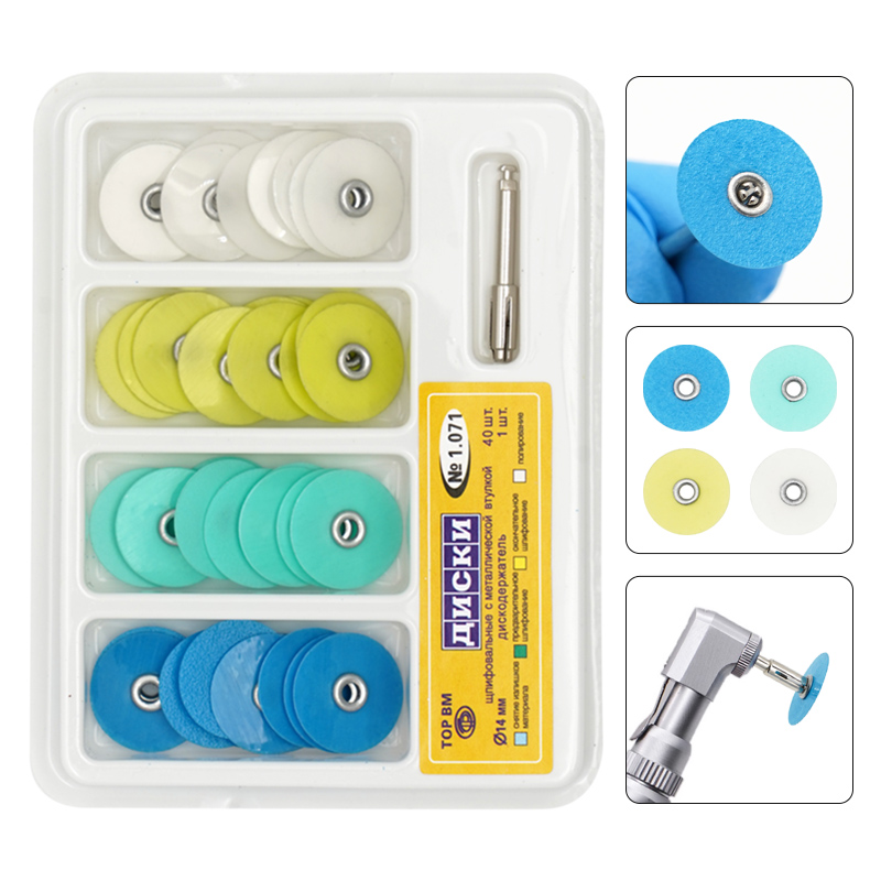 40Pcs/Box Dental Polishing Dis - Teeth Whitening Kit Professional incelemesi ve fiyatı