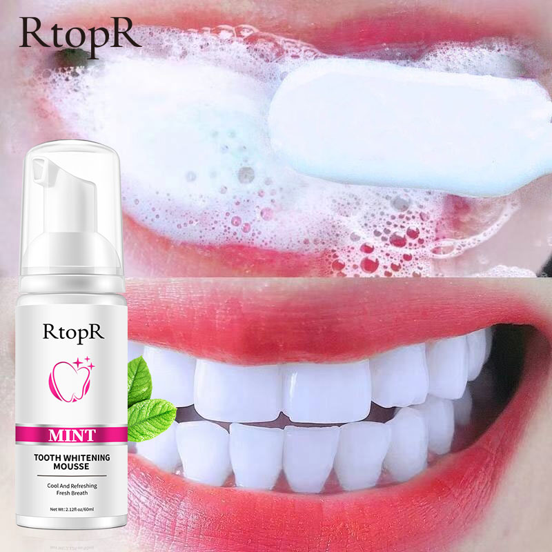 RtopR Teeth Cleansing Whitenin - Teeth Whitening Foam Toothpaste incelemesi ve fiyatı