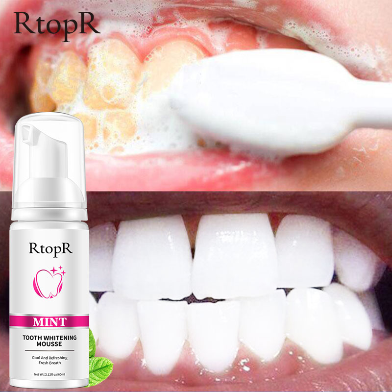 RtopR Teeth Cleansing Whitenin - Teeth Whitening Foam Toothpaste incelemesi ve fiyatı