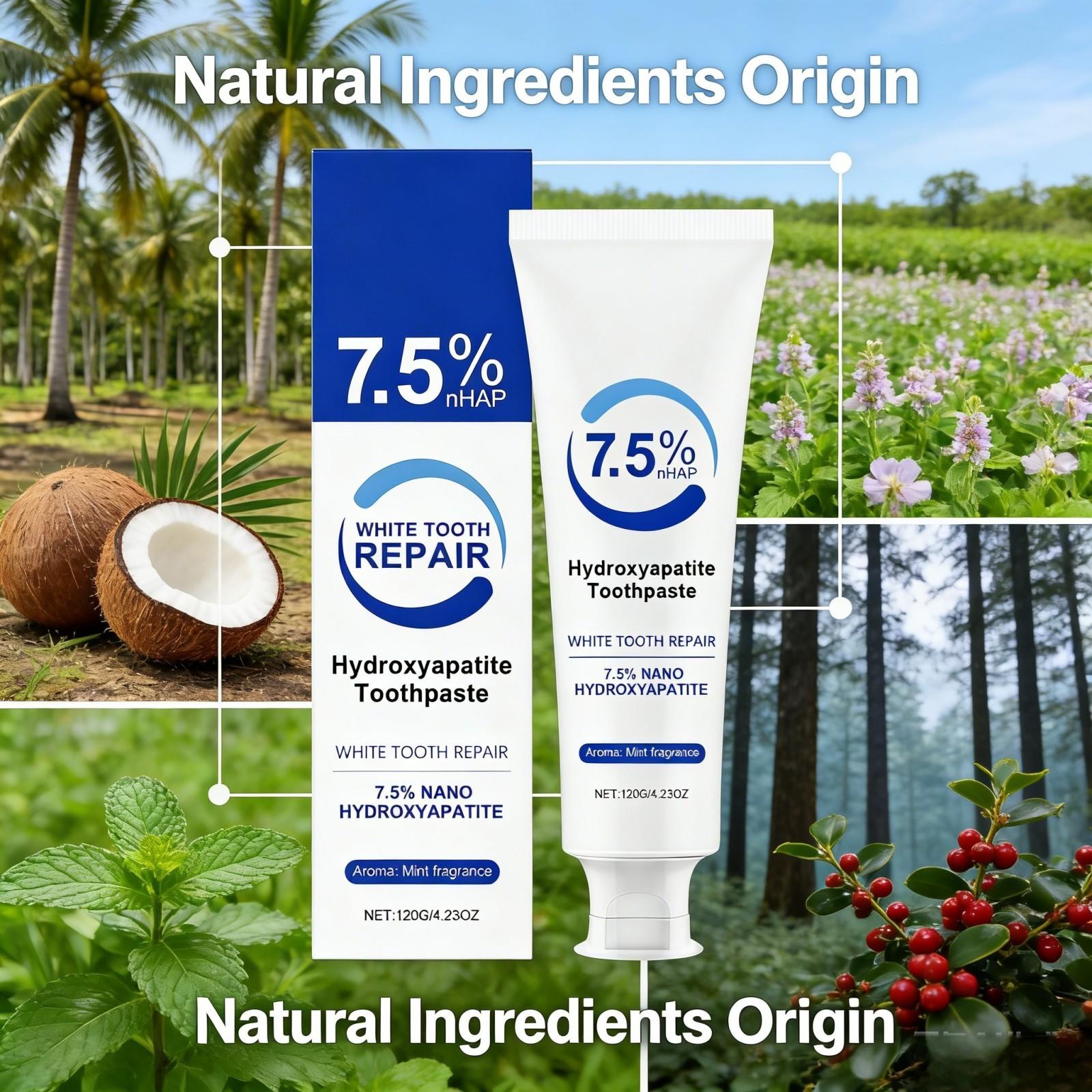 Nano Hydroxyapatite Toothpaste - Teeth Whitening Foam Toothpaste incelemesi ve fiyatı