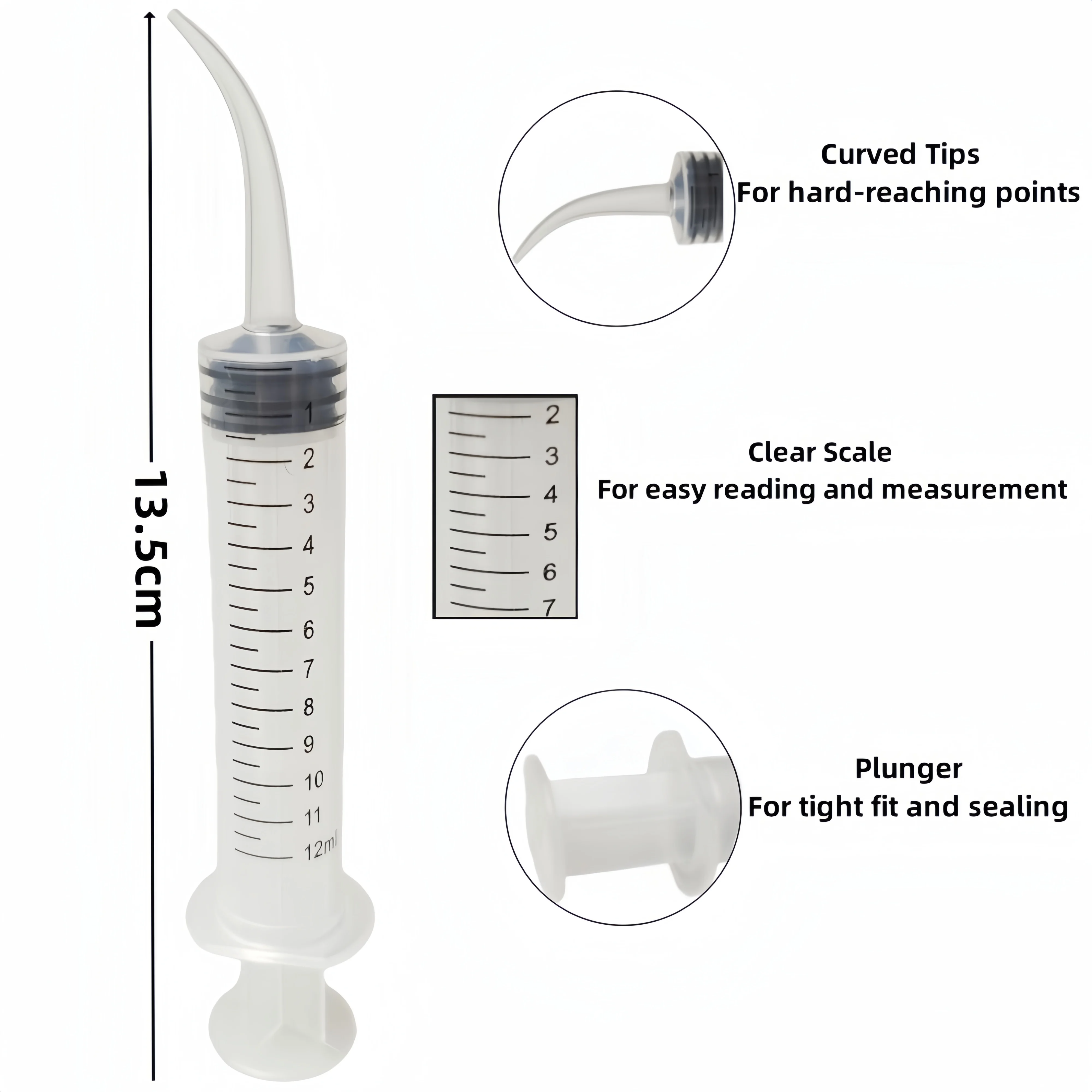 NIGF 5Pcs Disposable Plastic D - Teeth Whitening Tips incelemesi ve fiyatı