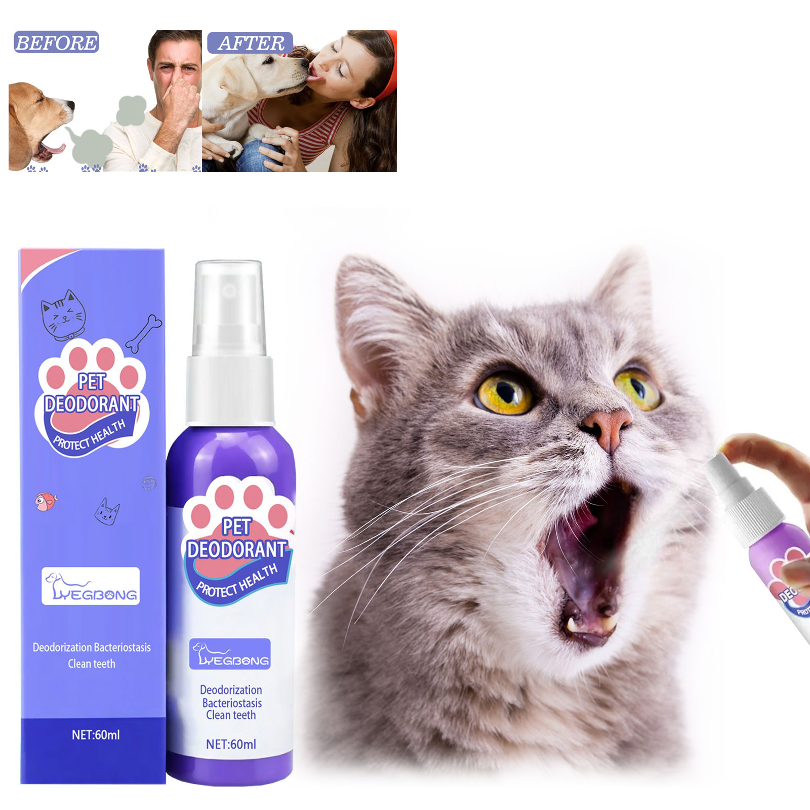Pet Oral Cleanse Spray Mouth F - Whitening Mouthwash incelemesi ve fiyatı
